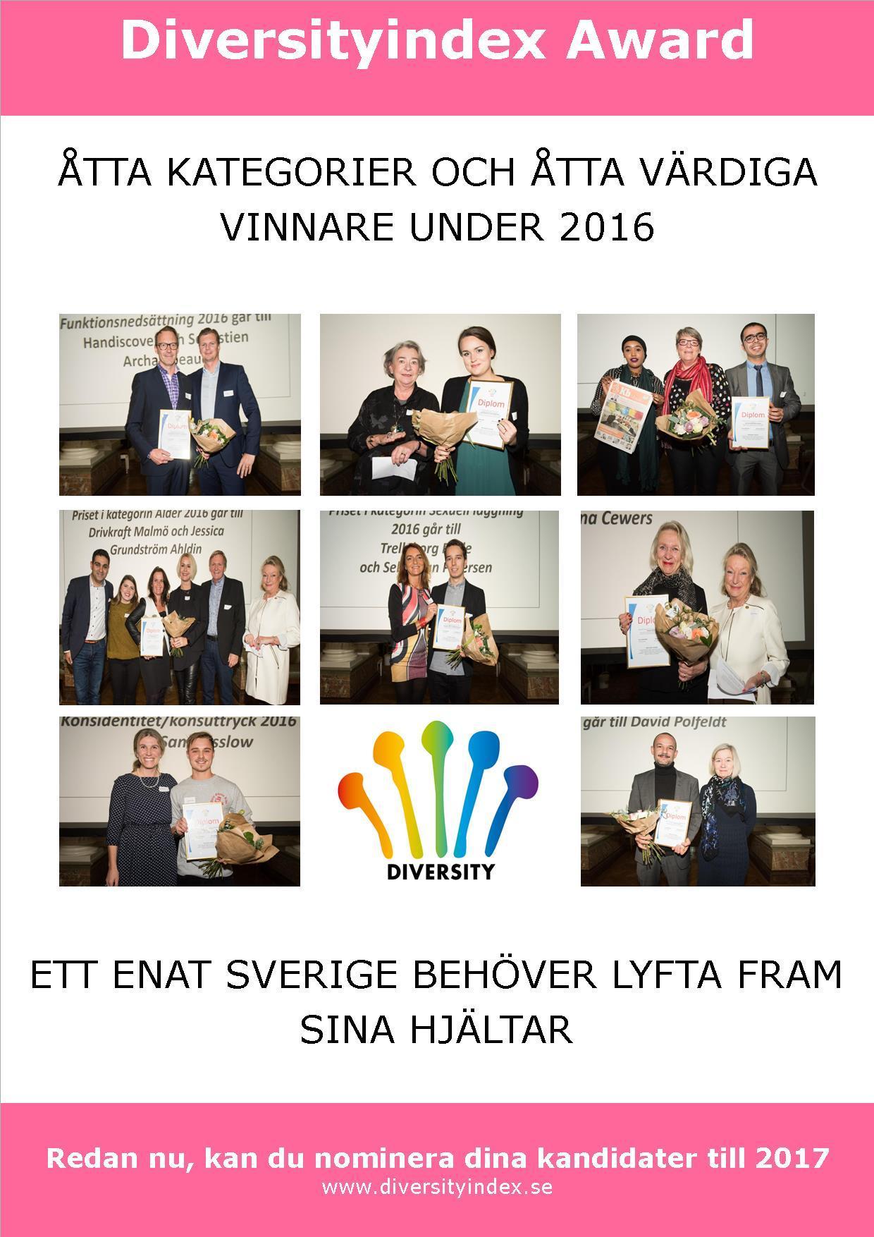 DiversityIndex Award 2016